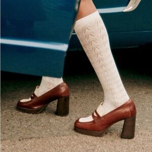 Sezane Jessie Heeled Loafers